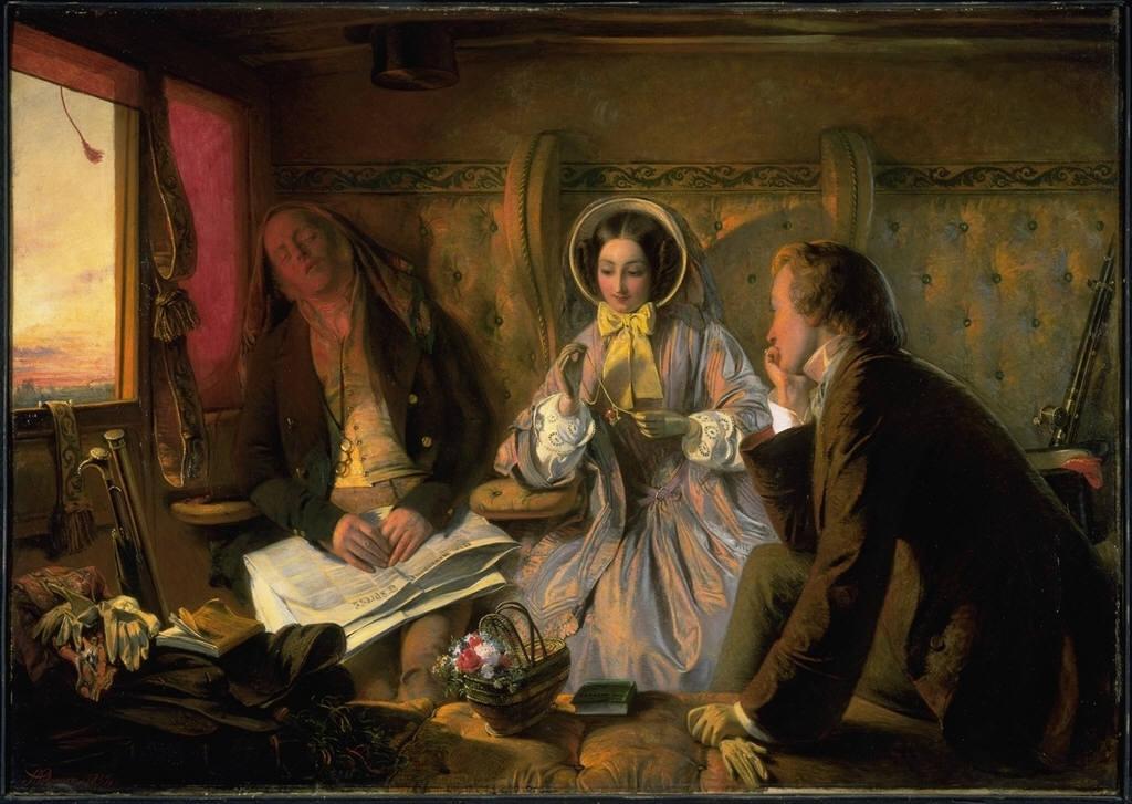Abraham Solomon, First Class, The Meeting