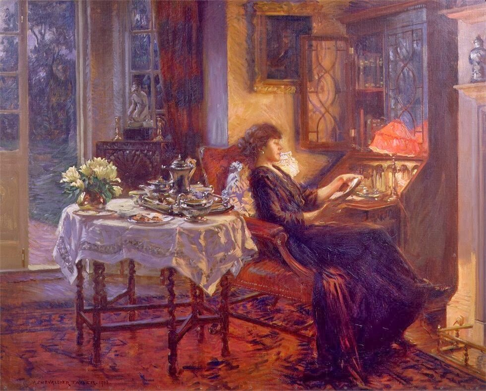 Albert Chevallier Tayler, The Quiet Hour