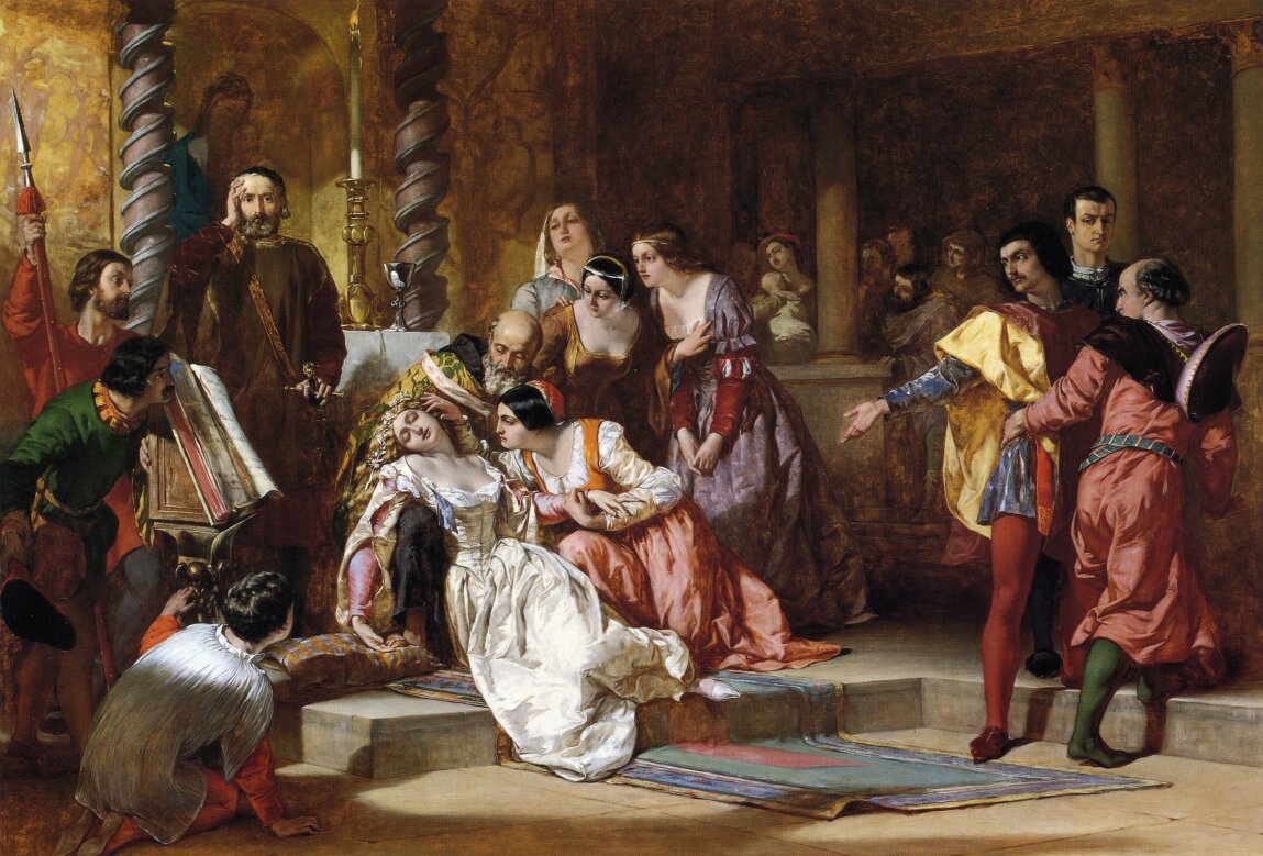 Alfred Elmore, Much Ado About Nothing