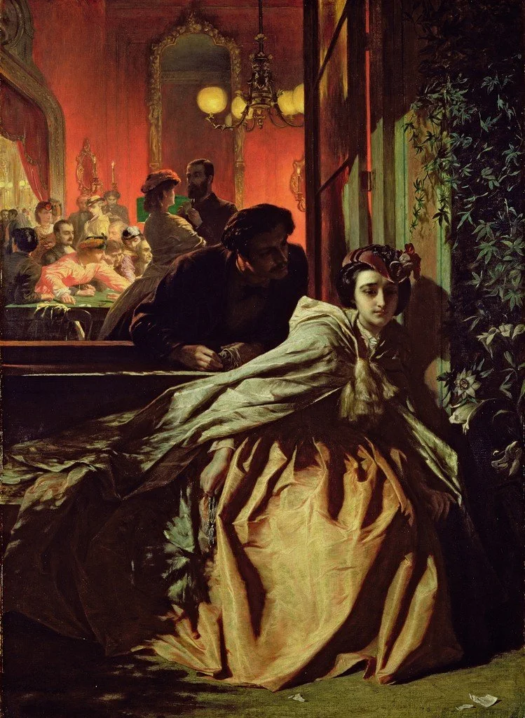 Alfred Elmore, On the Brink