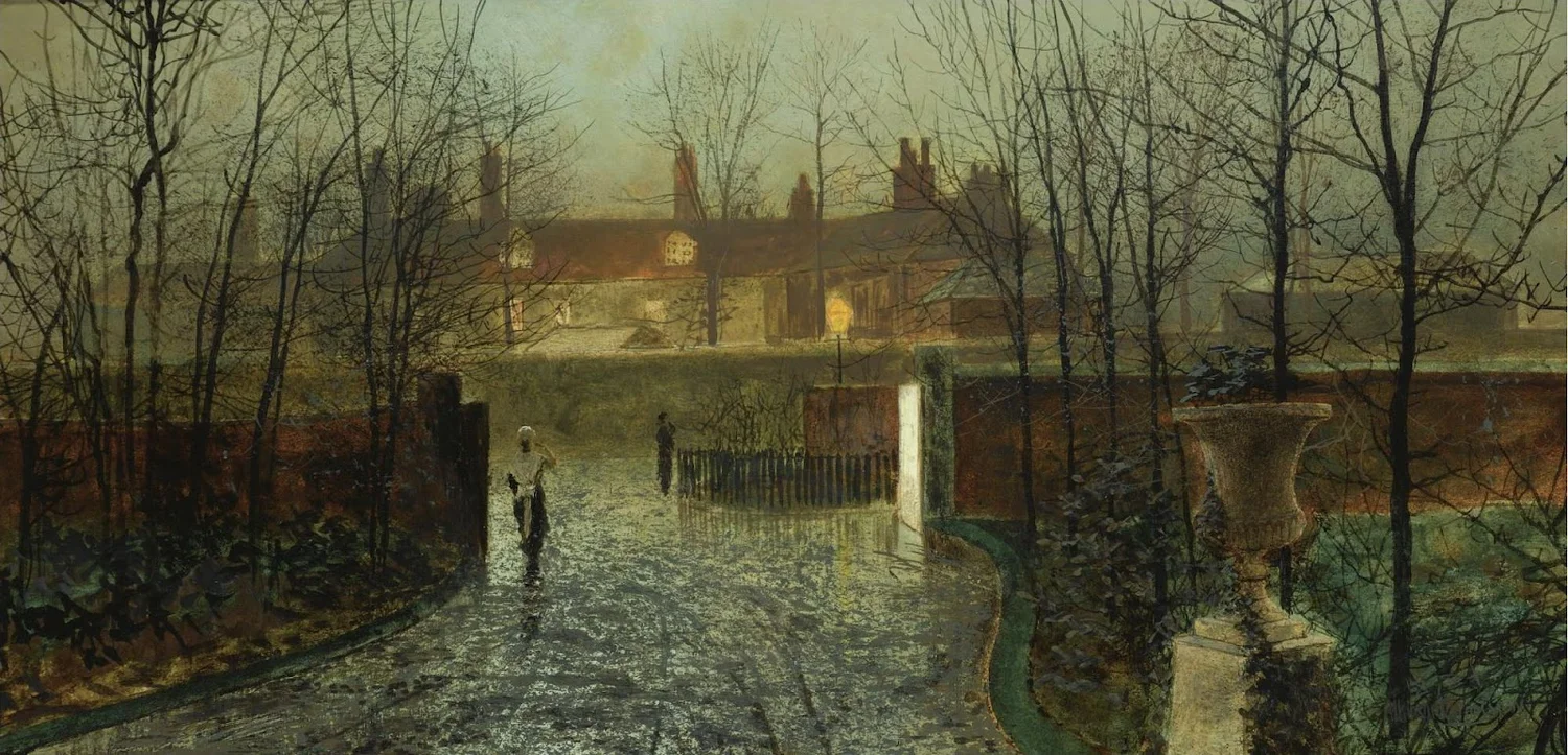 Atkinson Grimshaw, Arriving at the Hall