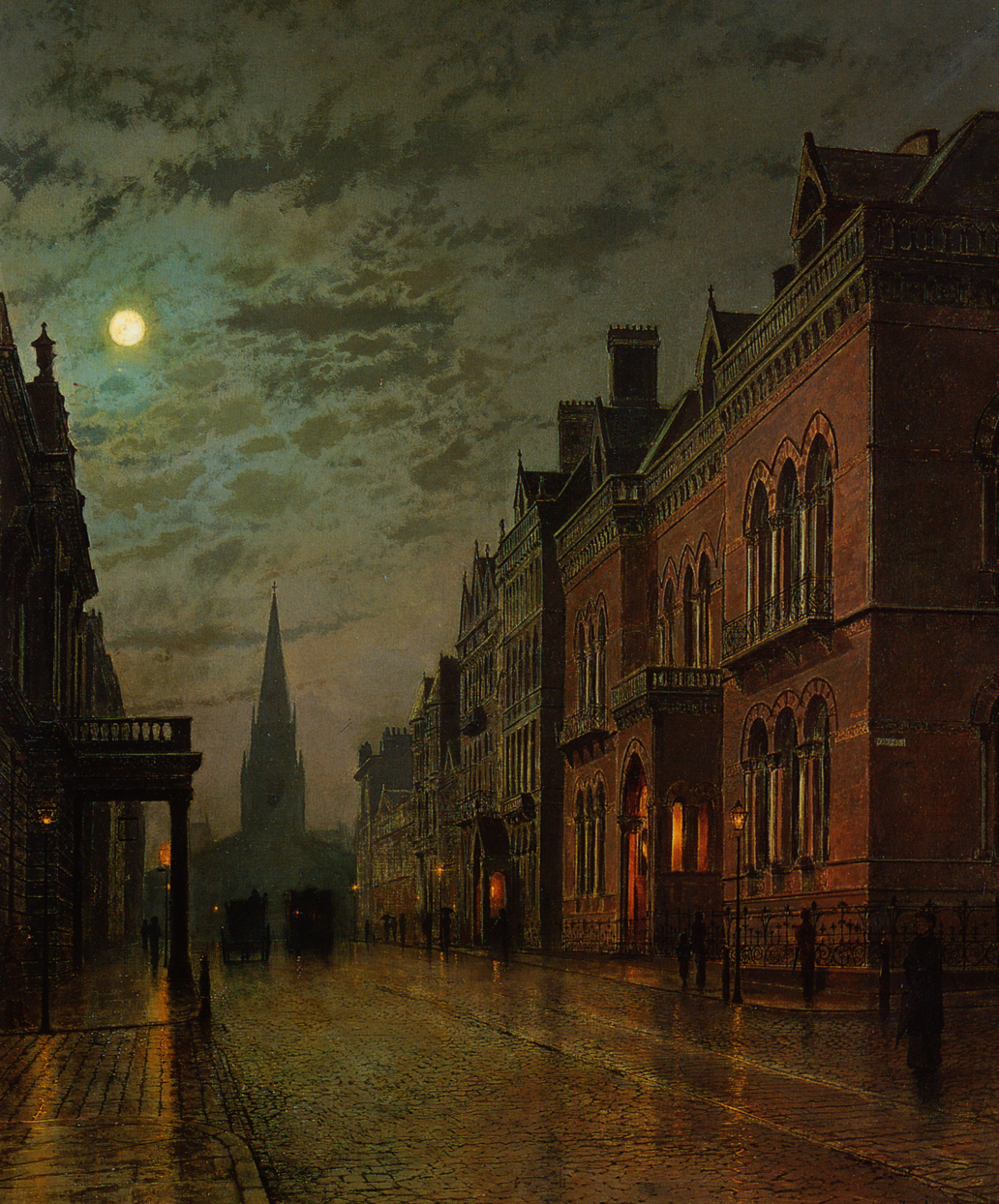Atkinson Grimshaw, Park Row, Leeds