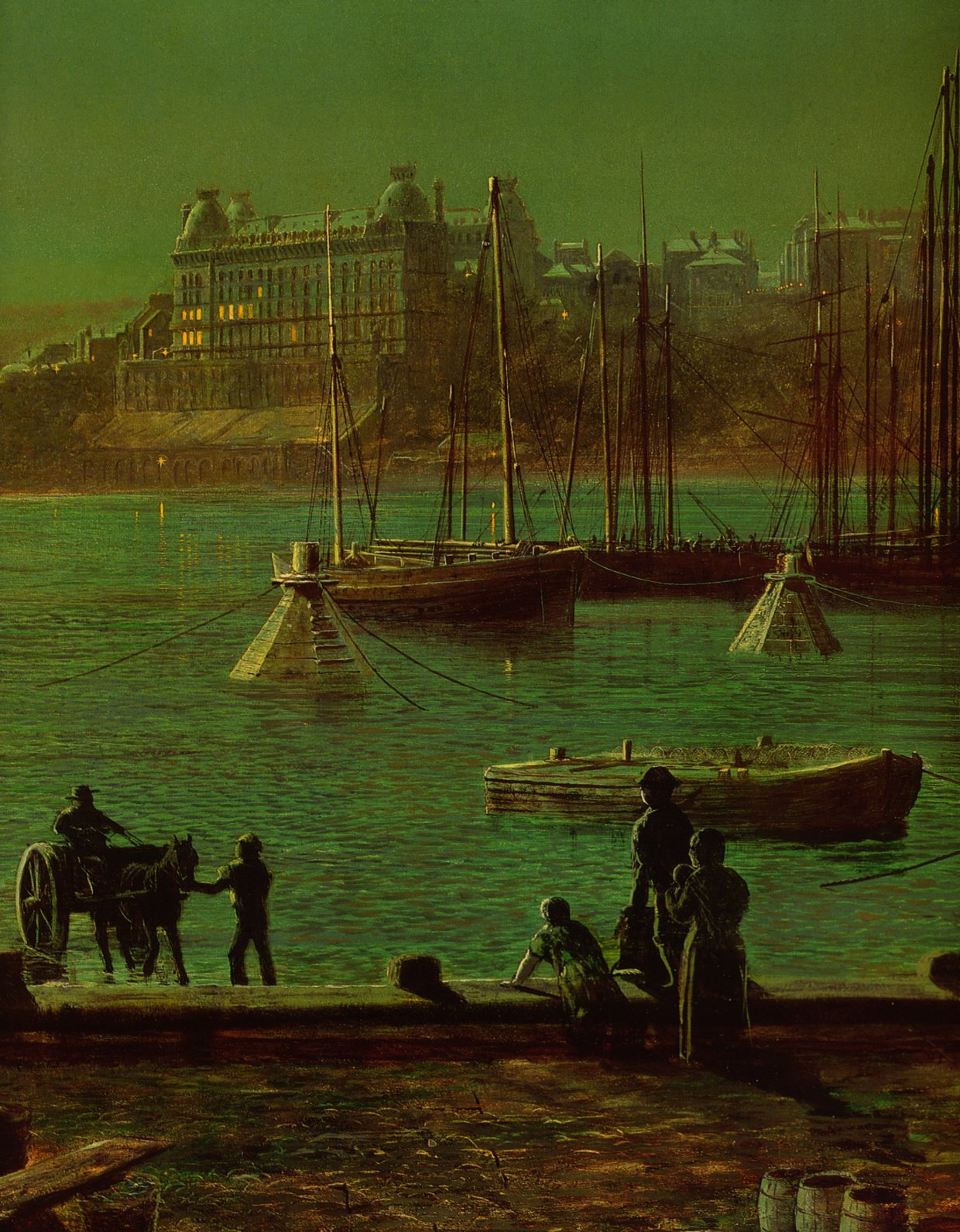 John Atkinson Grimshaw, Scarborough Bay