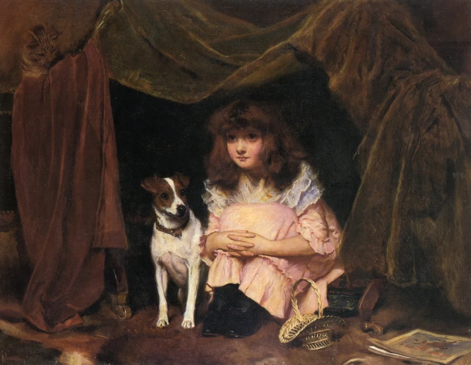 Charles Burton Barber, The Hiding Place