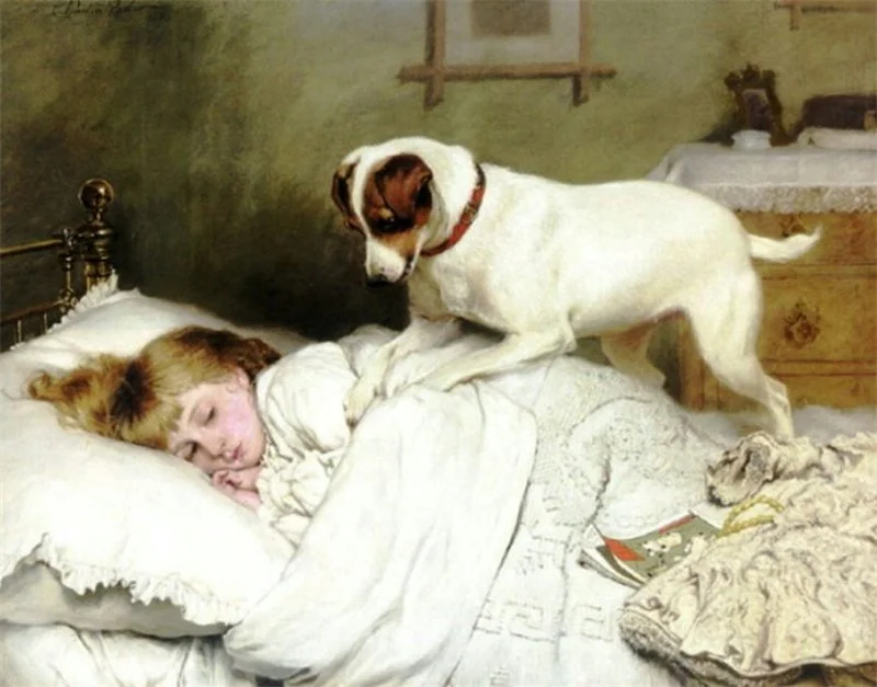 Charles Burton Barber, Time to Wake Up