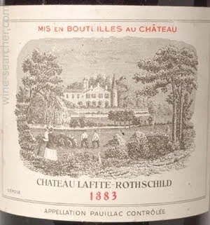 Chateau Lafite-Rothschild 1883