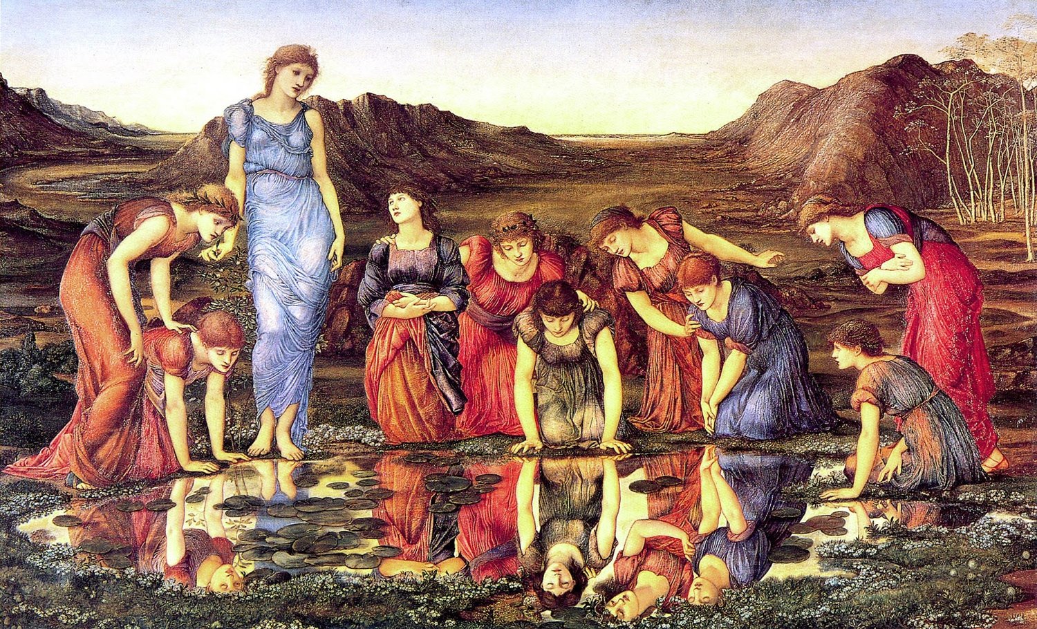 Edward Burne-Jones, The Mirror of Venus