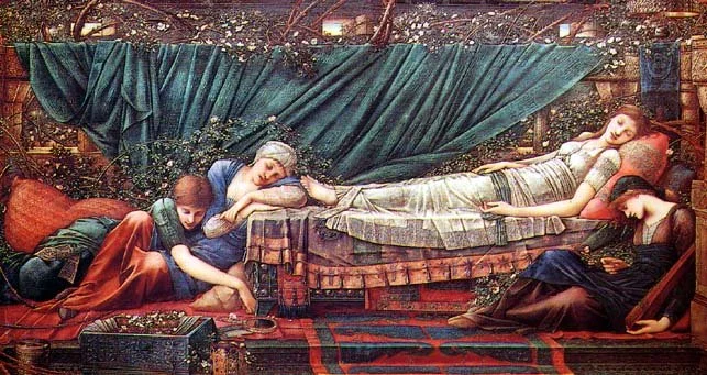 Edward Burne-Jones, The Rose Bower