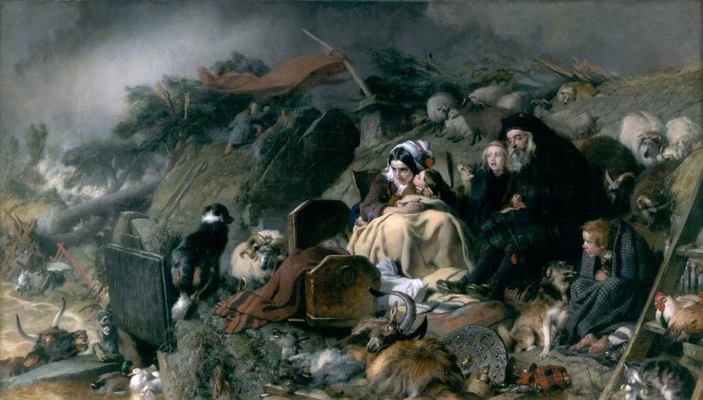 Edwin Henry Landseer, Flood in the Highlands