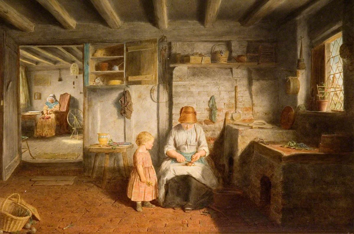 Frederick Daniel Hardy, Preparing for Dinner