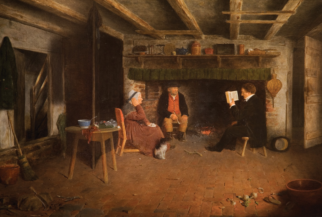 Frederick Daniel Hardy, The Clergyman's Visit