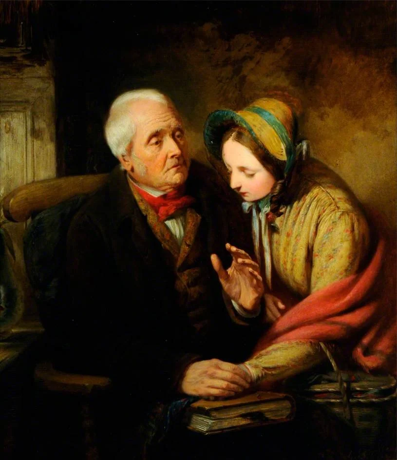George Bernard O’Neill, Grandfather’s Advice