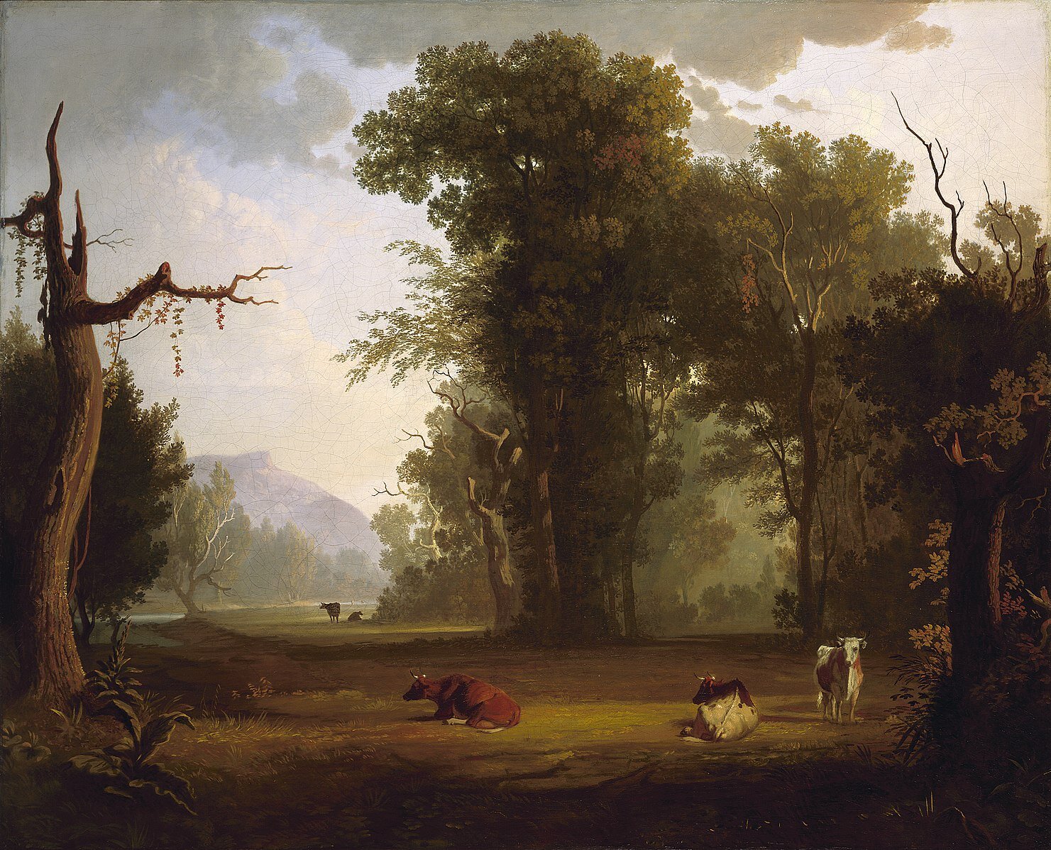 George Caleb Bingham, Landscape with Cattle