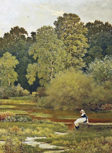 George Dunlop Leslie, Riverside, Wallingford, Berkshire