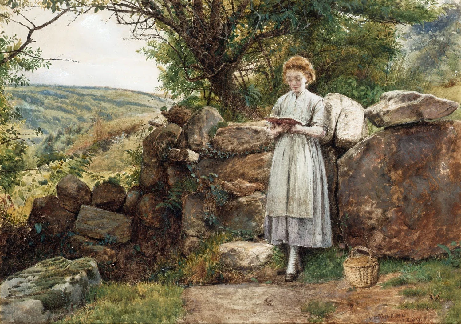 George Goodwin Kilburne, A Peaceful Read