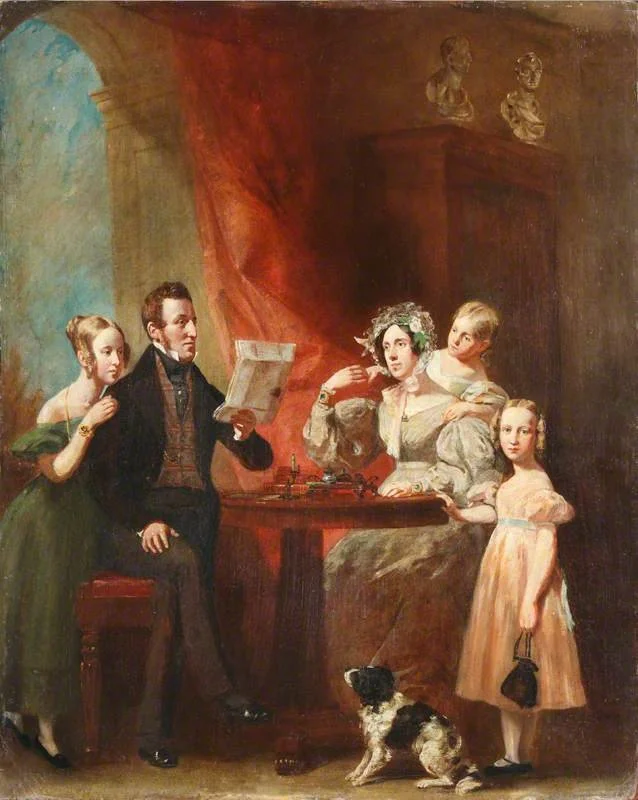 George Hayter, The Town Clerk of Brecon and His Family