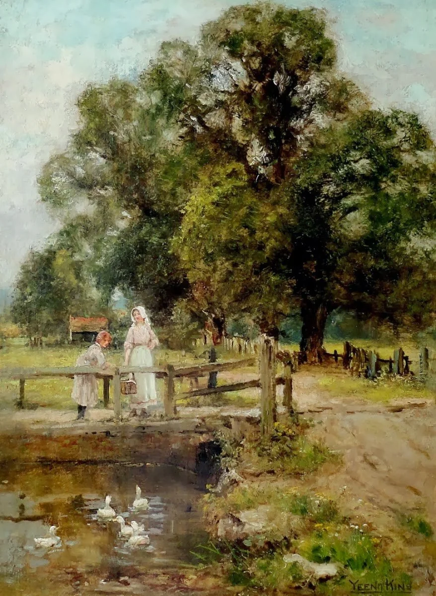 Henry John Yeend King, Feeding Time