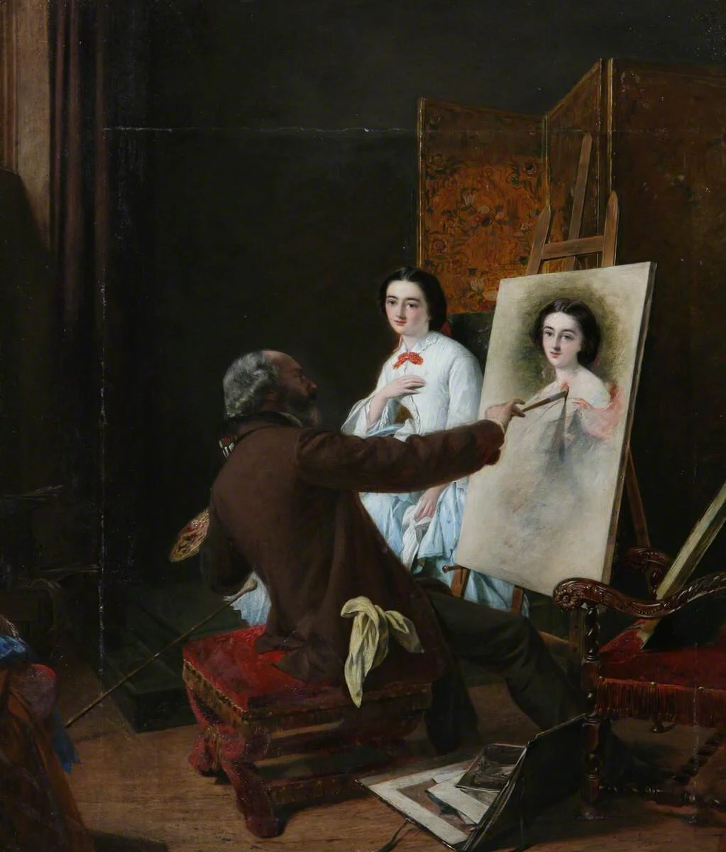 Henry Nelson O’Neil, Painting con Amore