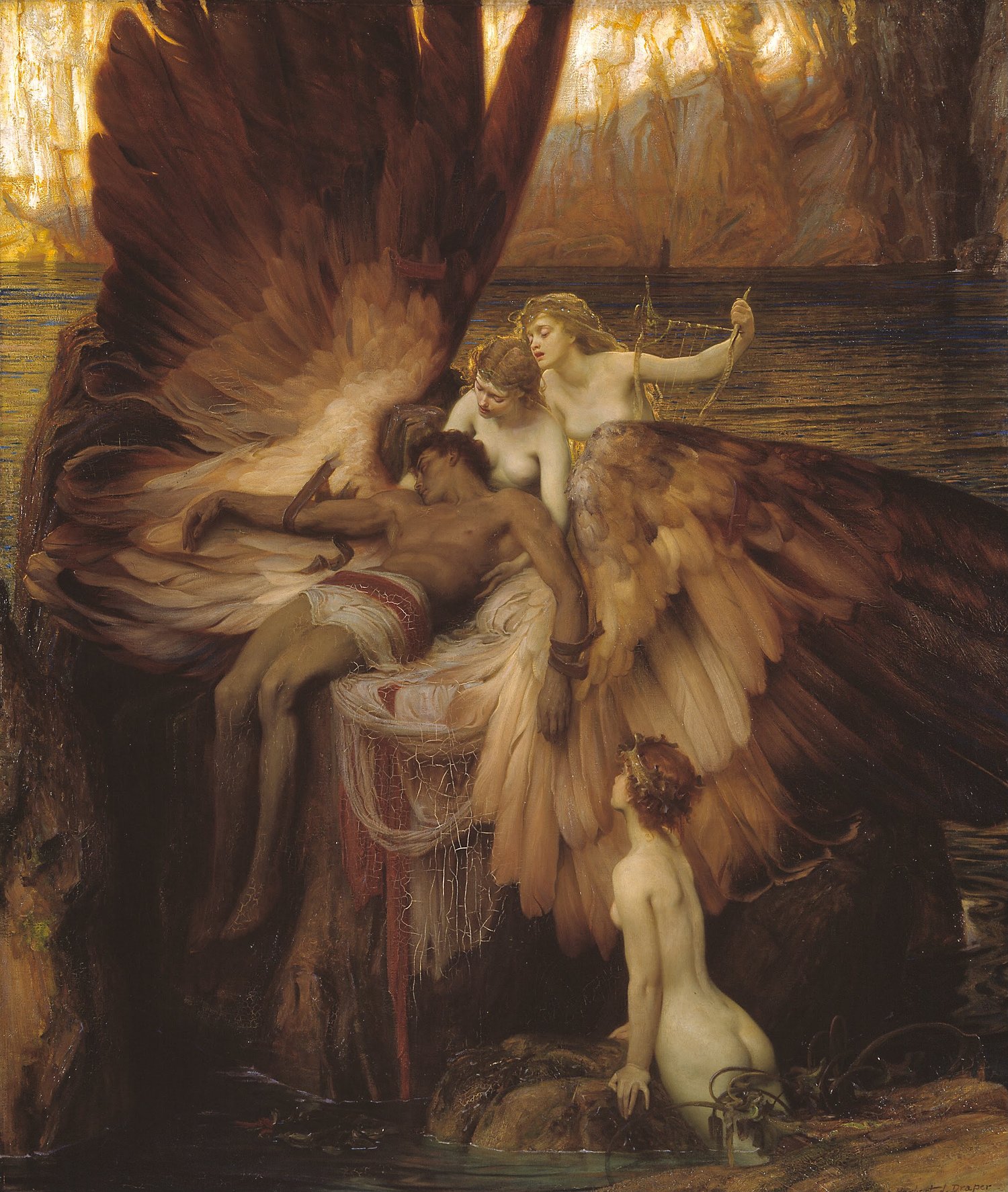 Herbert Draper, The Lament for Icarus