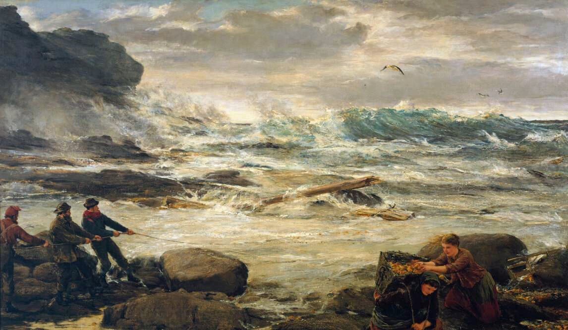 James Clarke Hook, Wreckage from the Fruiter