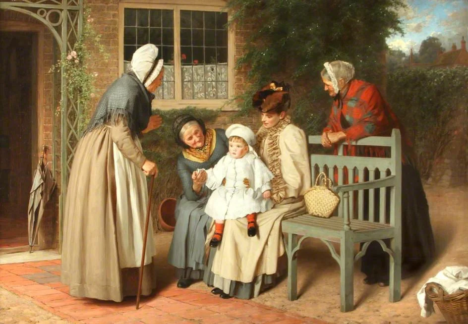 James Hayllar, The Centre of Attraction