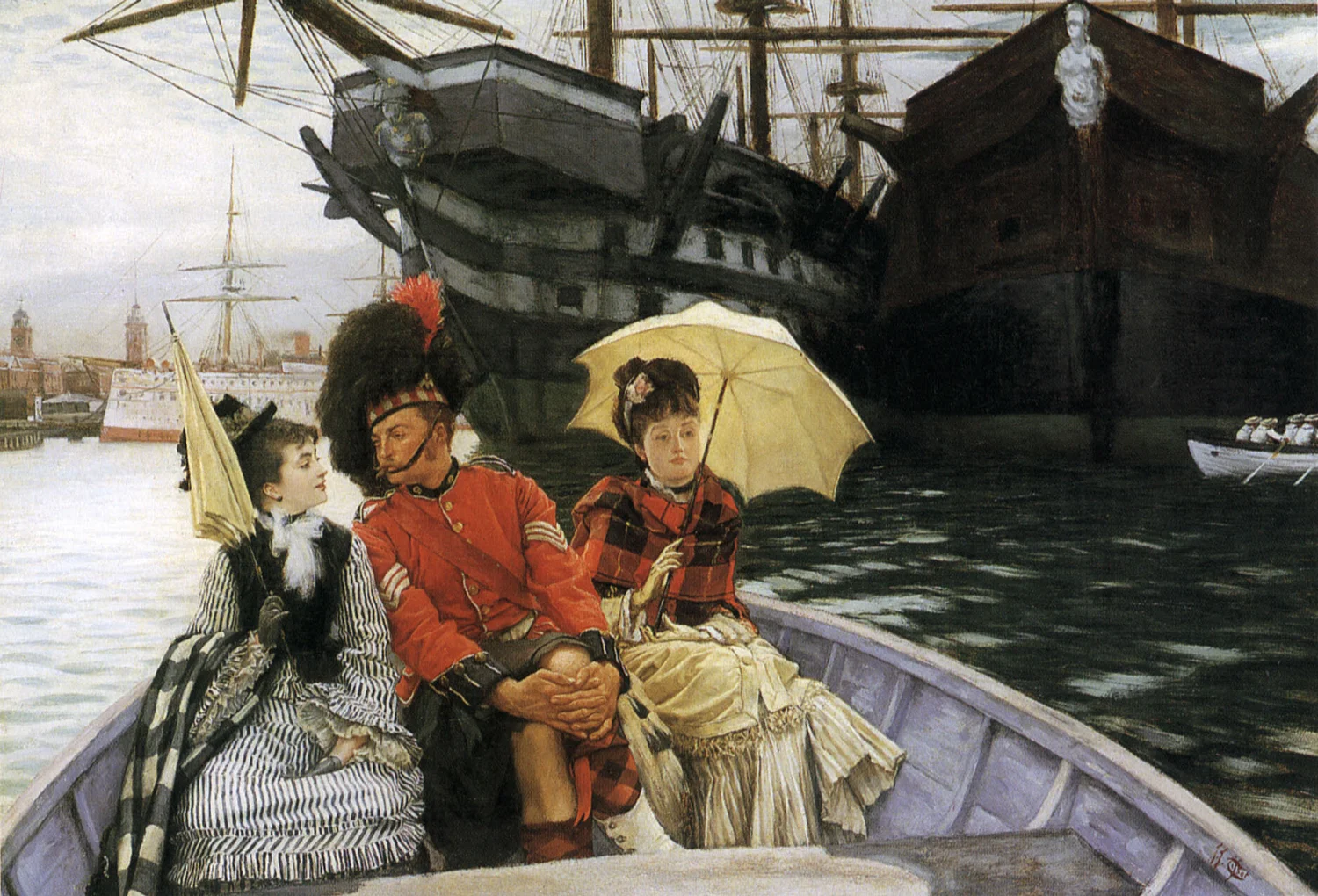 James Jacques Joseph Tissot, Portsmouth Dockyard, or How Happy Could He Be with Either