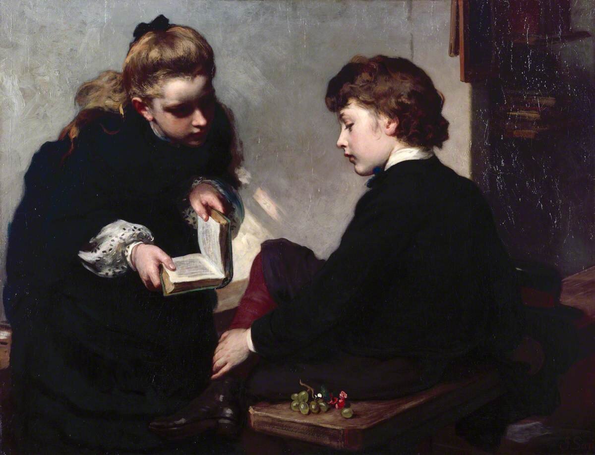 James Sant, The Schoolmaster's Daughter