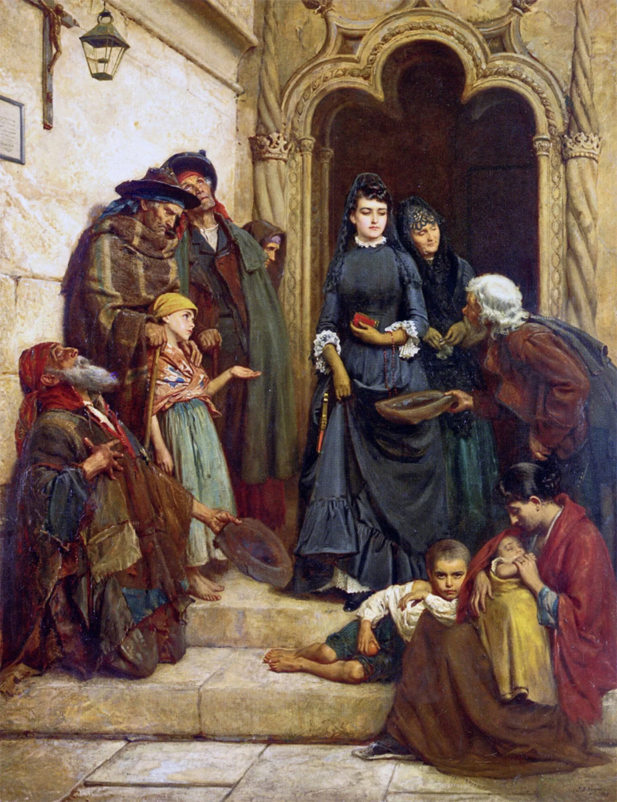 John Bagnold Burgess, The Church Door
