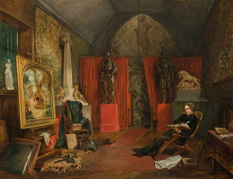 John Ballantyne, Sir Joseph Noel Paton, Artist (Shown in his Studio)