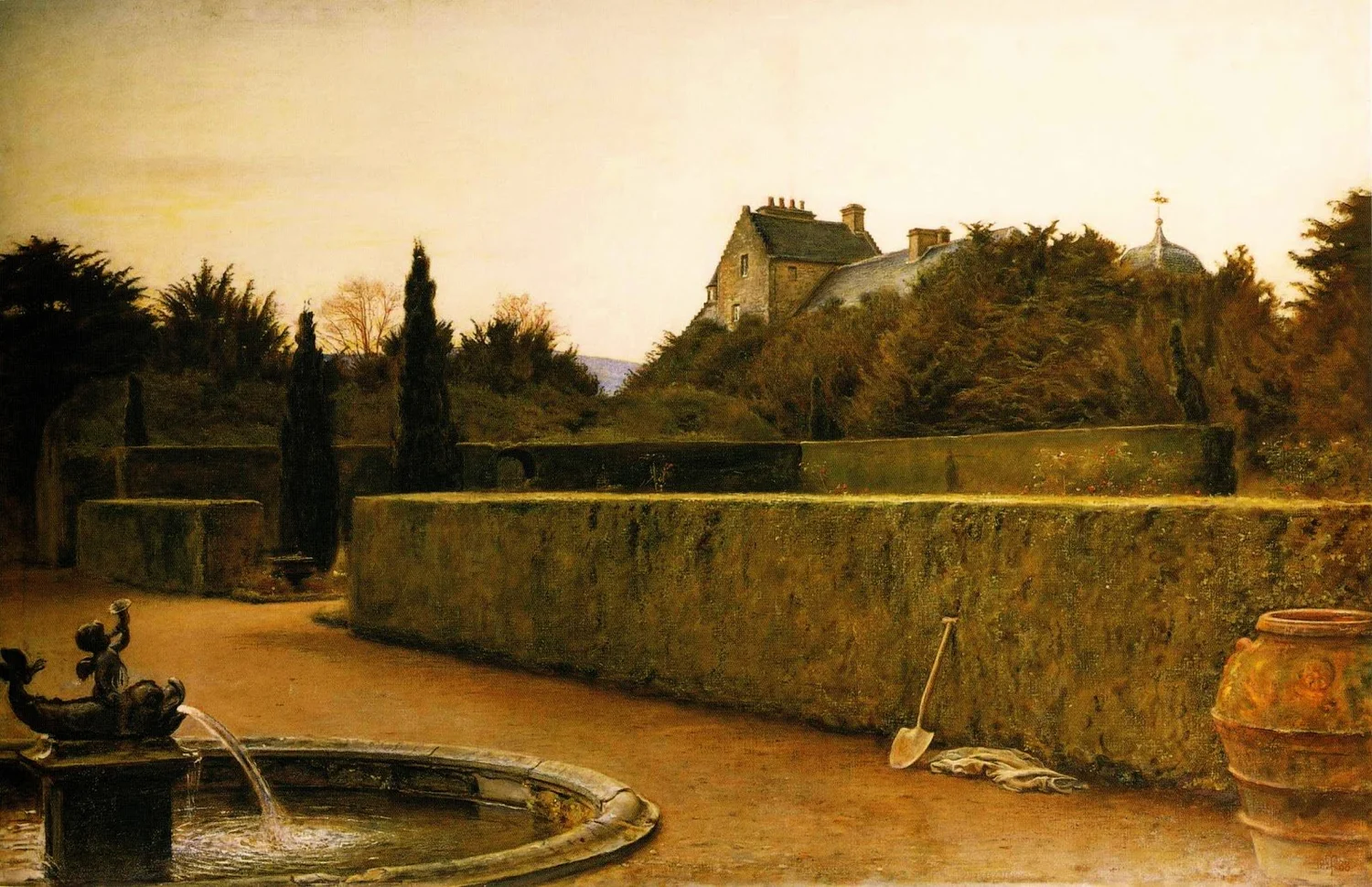 John Everett Millais, The Old Garden