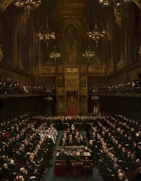 John Lavery, Viscount Morley Addressing the House of Lords