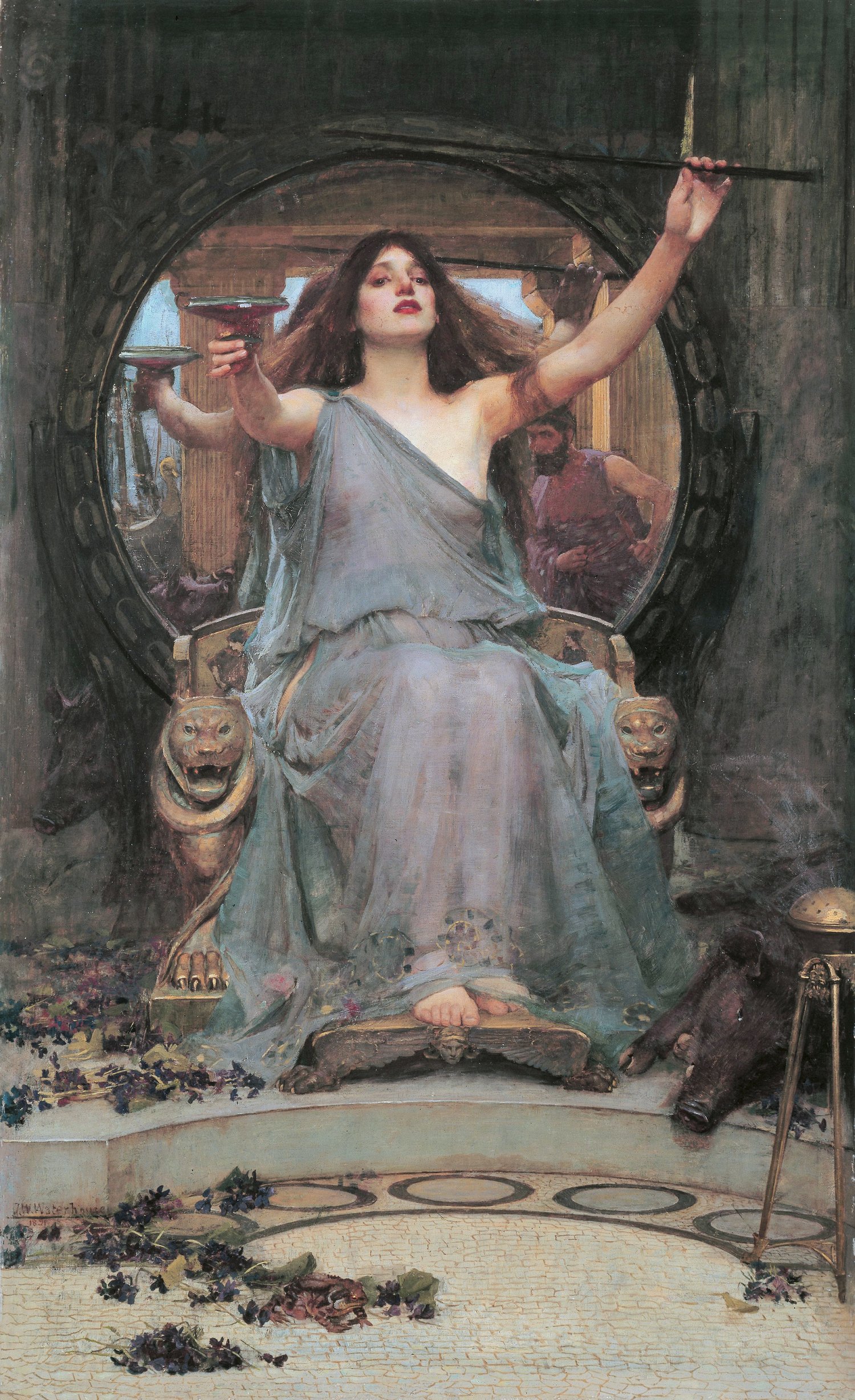 John William Waterhouse, Circe Offering the Cup to Odysseus