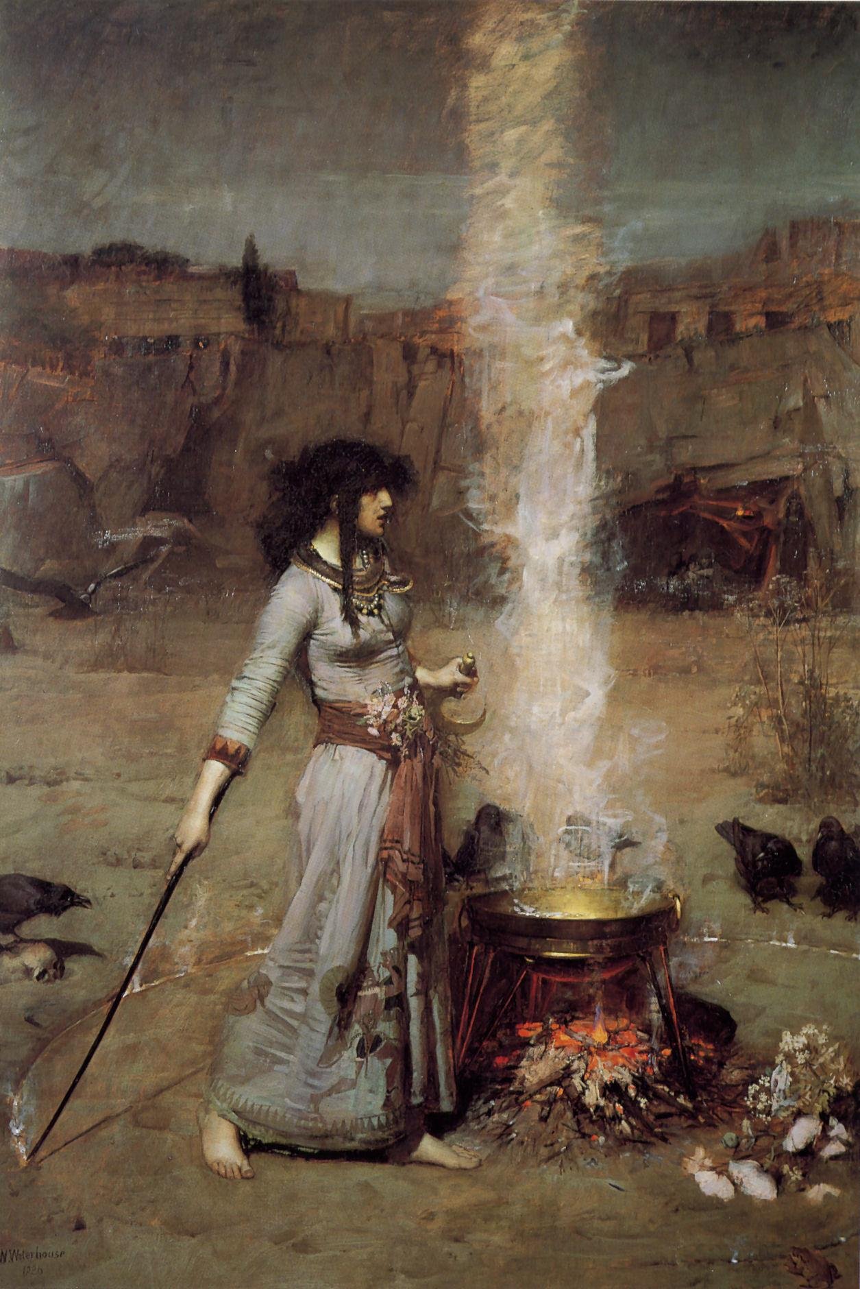John William Waterhouse, Magic Circle