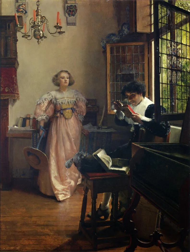 Laura Theresa Epps Alma-Tadema, The Persistent Reader