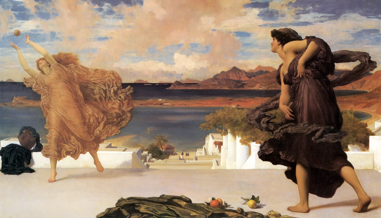 Lord Frederic Leighton, Greek Girls Playing at Ball