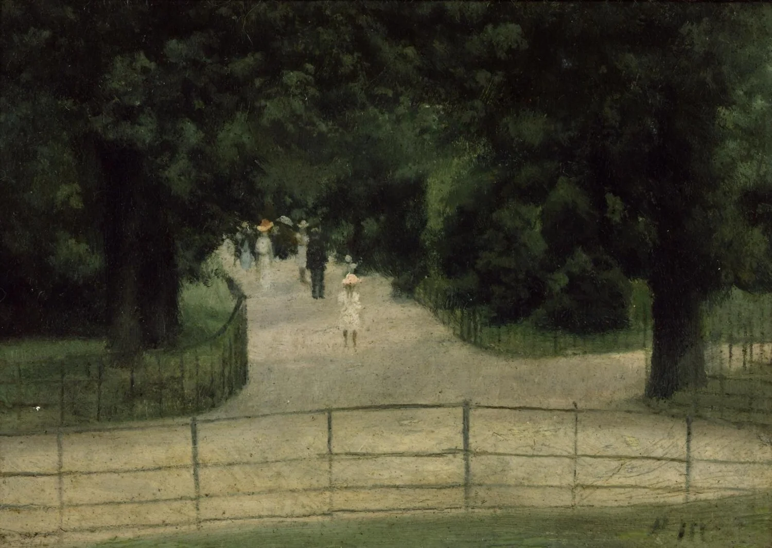 Paul Maitland, The Flower Walk, Kensington Gardens