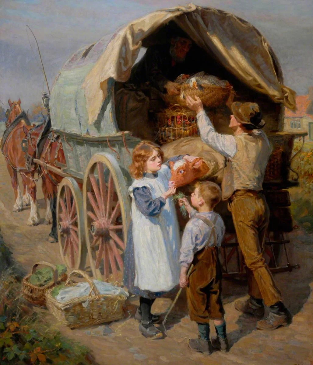 Ralph Hedley, The Market Wagon