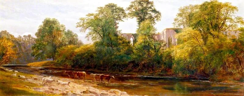 Richard Redgrave, Bolton Abbey, Morning