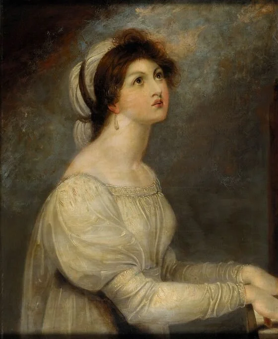 Richard Westall, Lady Hamilton (as St Cecilia)