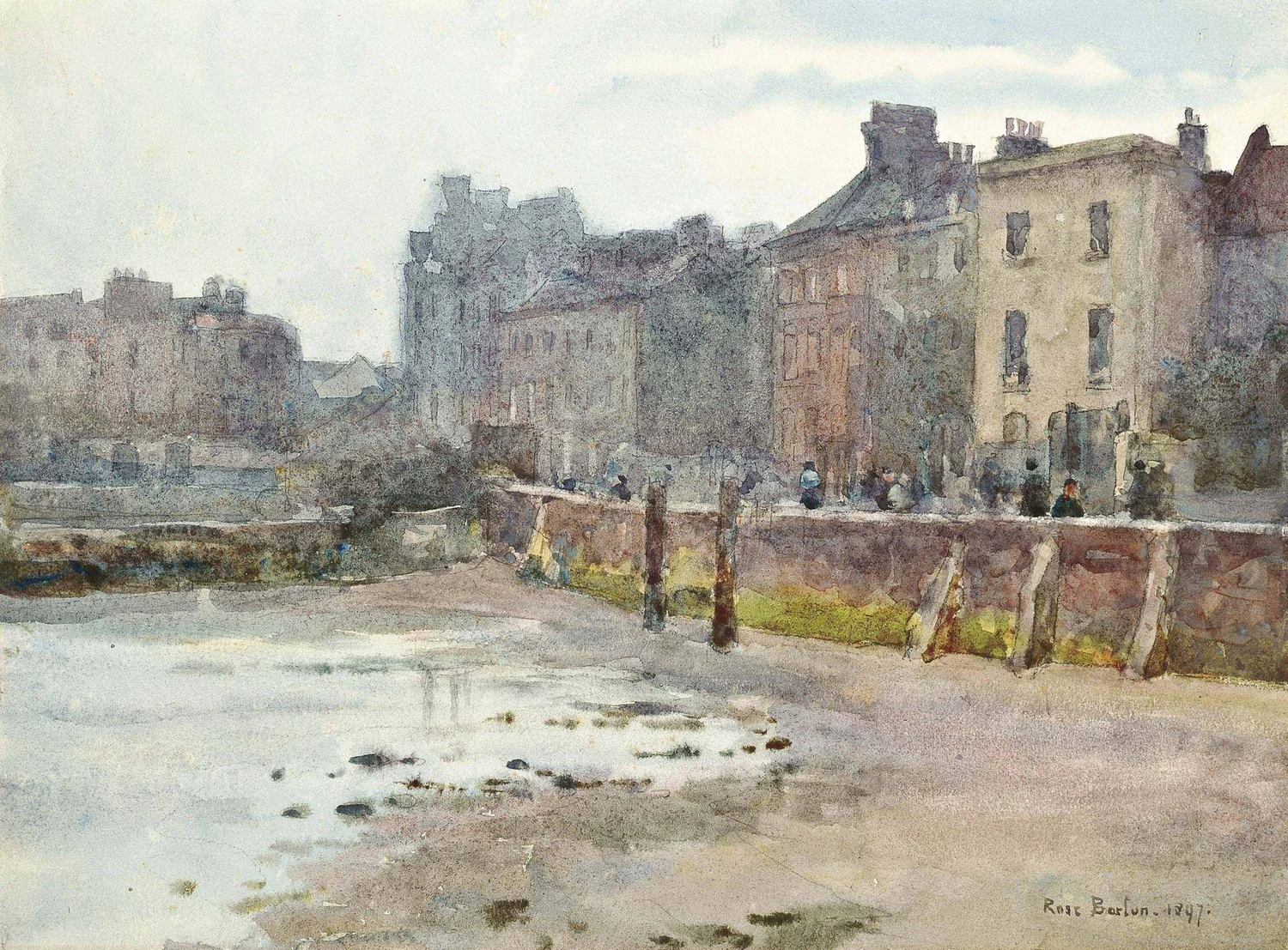 Rose Barton, Old Chelsea Wall, London