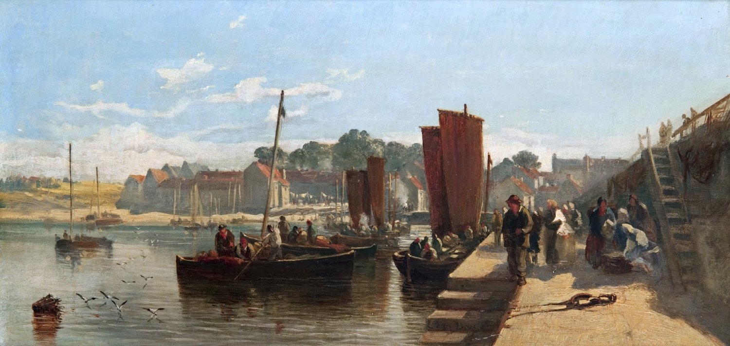 Samuel Bough, Port Glasgow Harbour