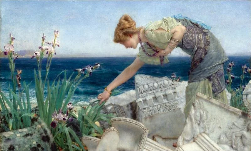 Sir Lawrence Alma-Tadema, Among the Ruins