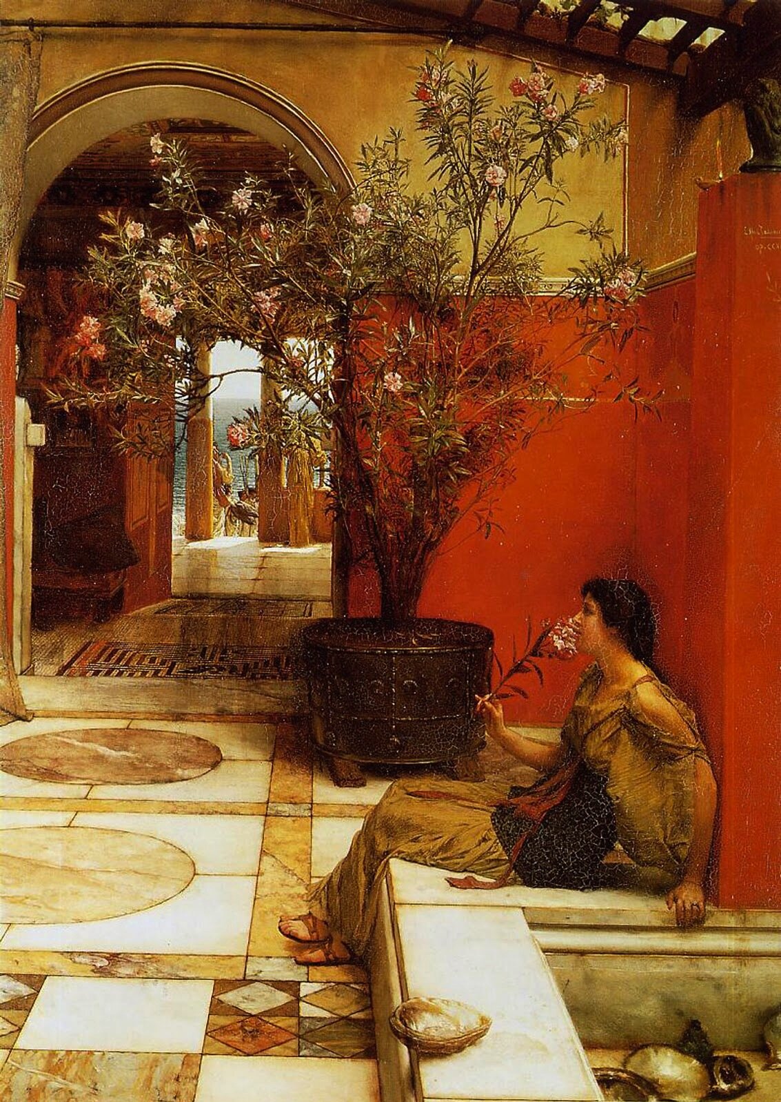 Sir Lawrence Alma-Tadema, An Oleander