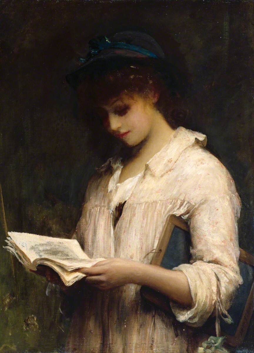 Sir Luke Fildes, A Schoolgirl