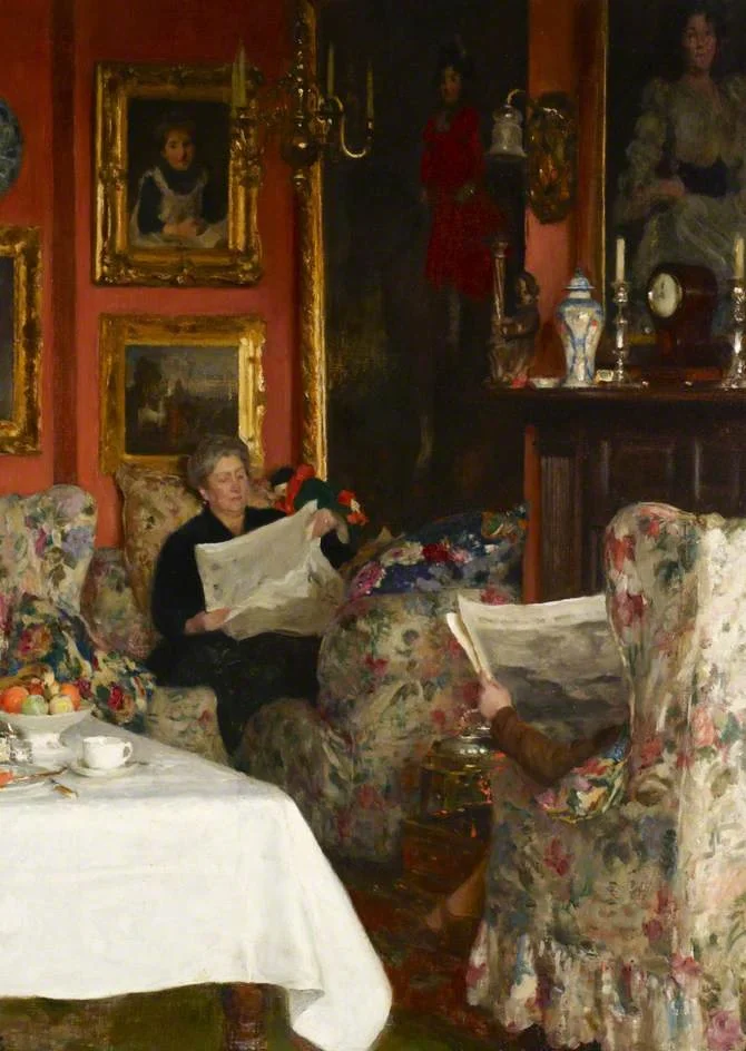 Solomon Joseph Solomon, The Breakfast Table