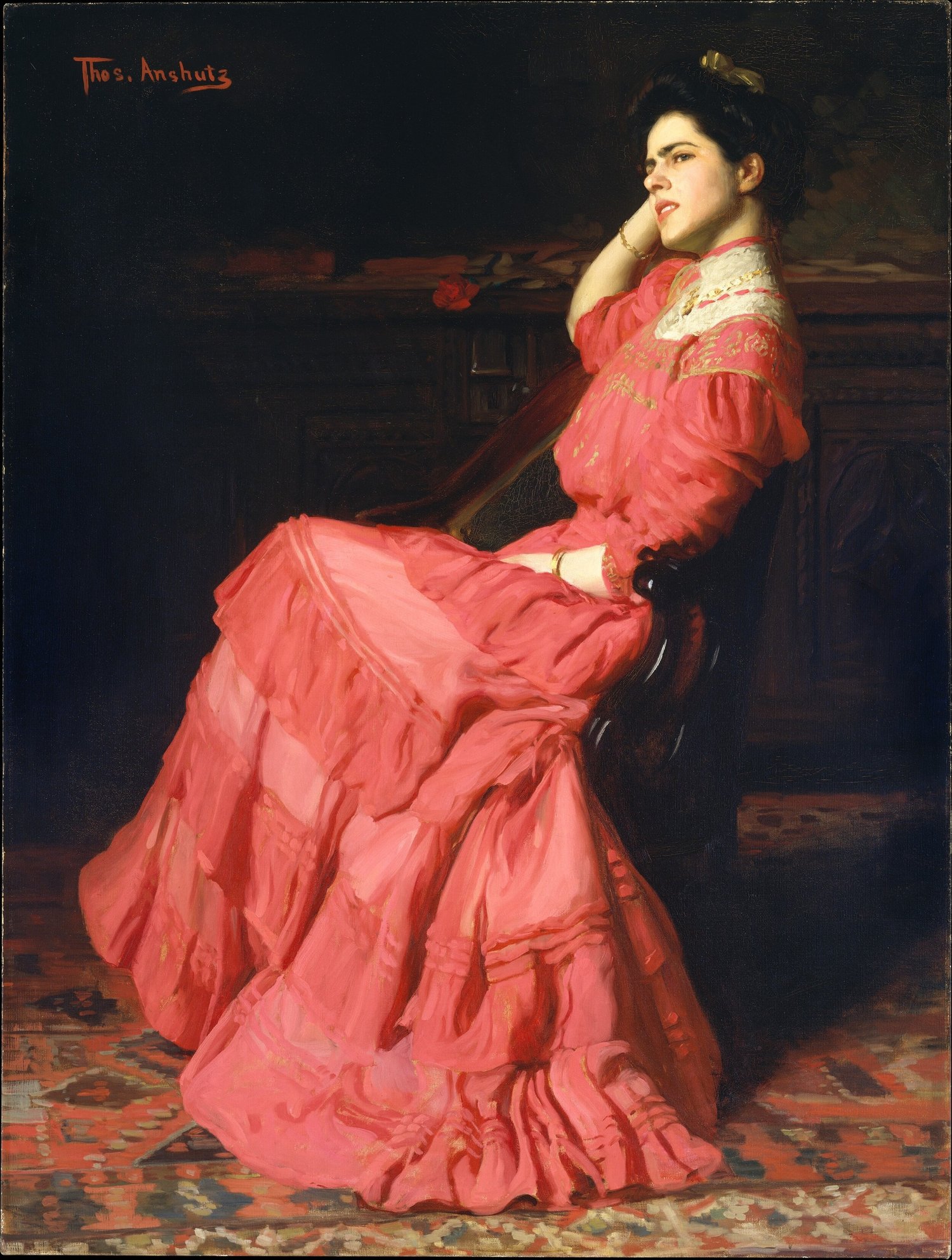 Thomas Anshutz, A Rose