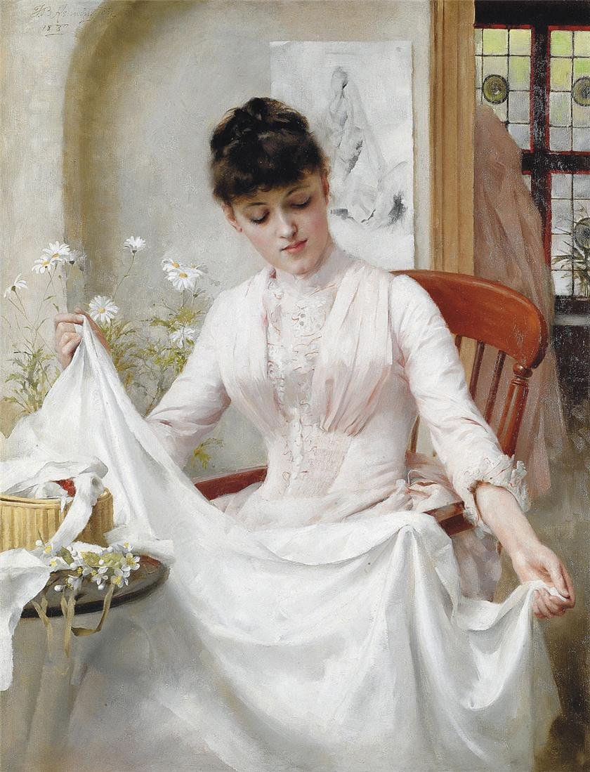 Thomas Benjamin Kennington, The Wedding Dress