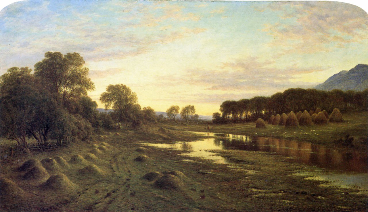 Waller Hugh Paton, In the Devon Valley near Dollar - After Rain