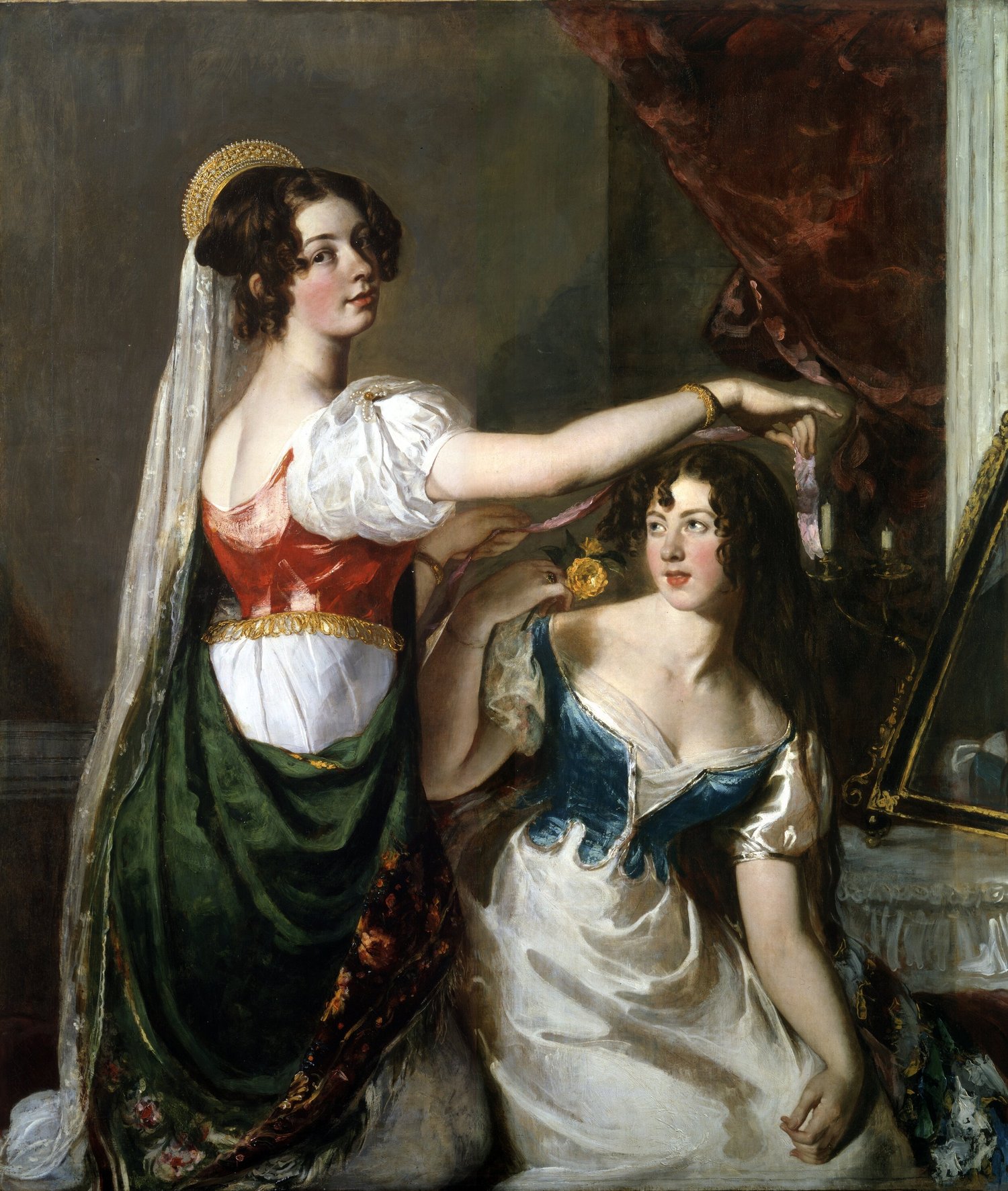 William Etty, Preparing for a Fancy Dress Ball