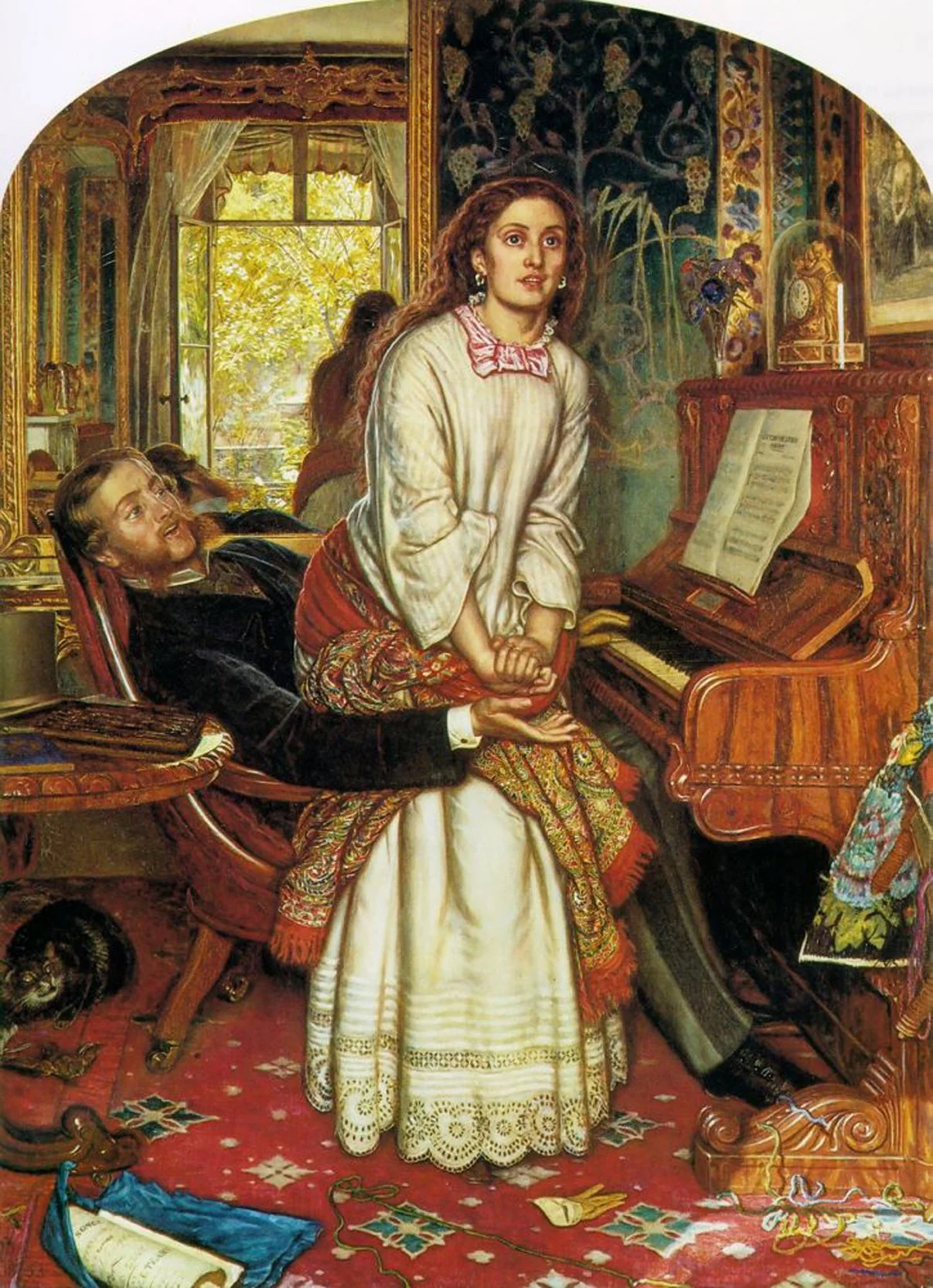 William Holman Hunt, The Awakening Conscience